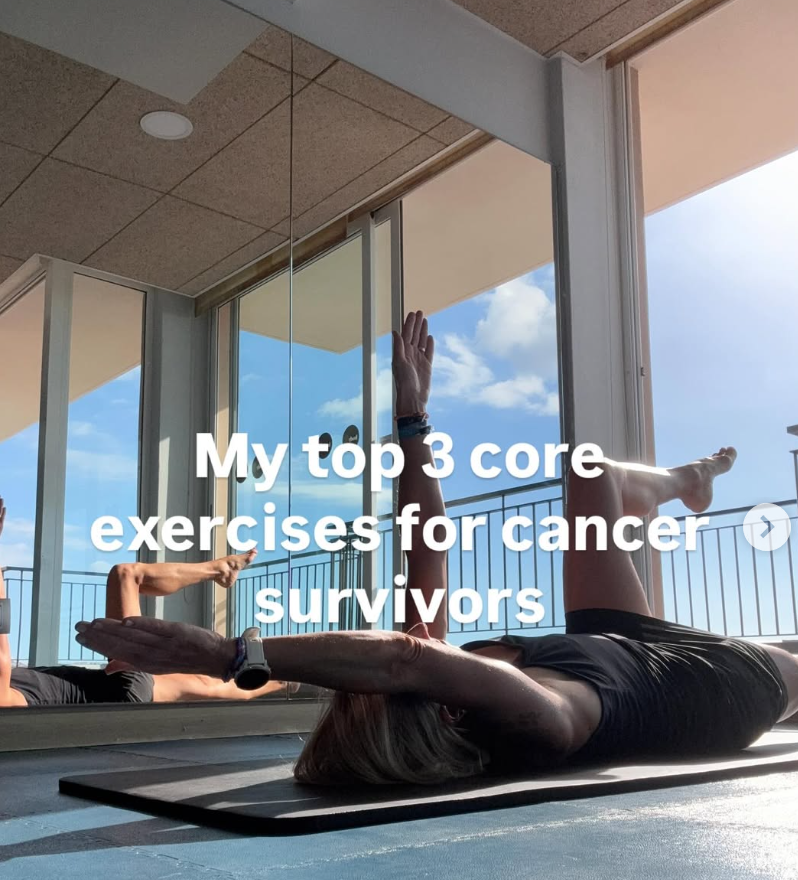 Core strength after cancer: 3 simple exercises to help you rebuild from the inside out