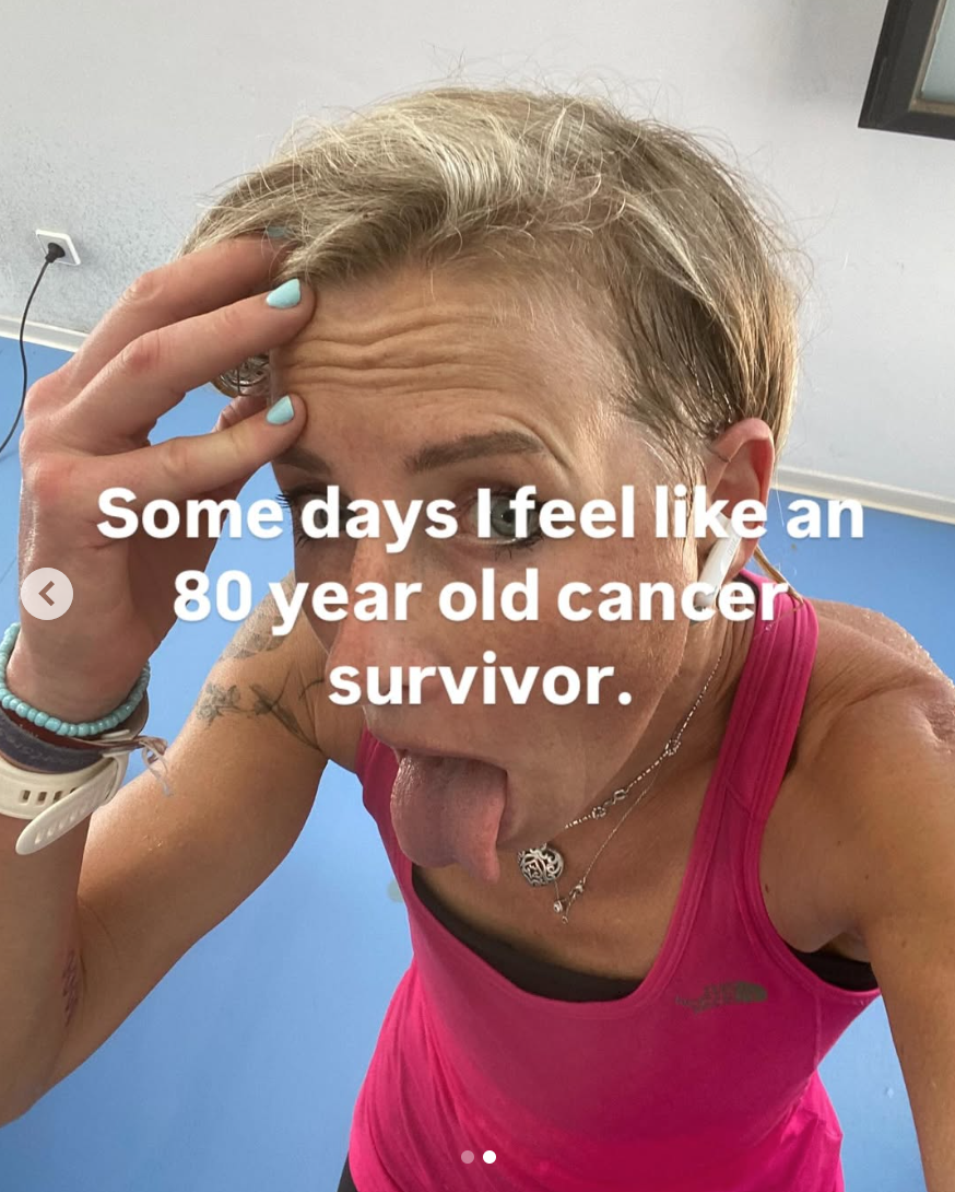 Cancer survivorship isn't a linear journey - high highs and low lows