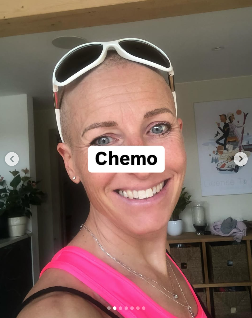 During chemo, I still managed to exercise