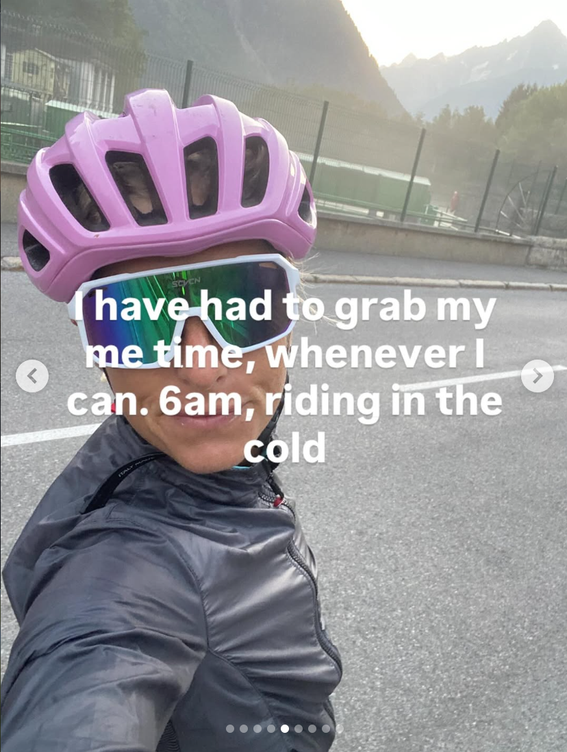 Juggling to make 'me' time and fit in exercise after cancer