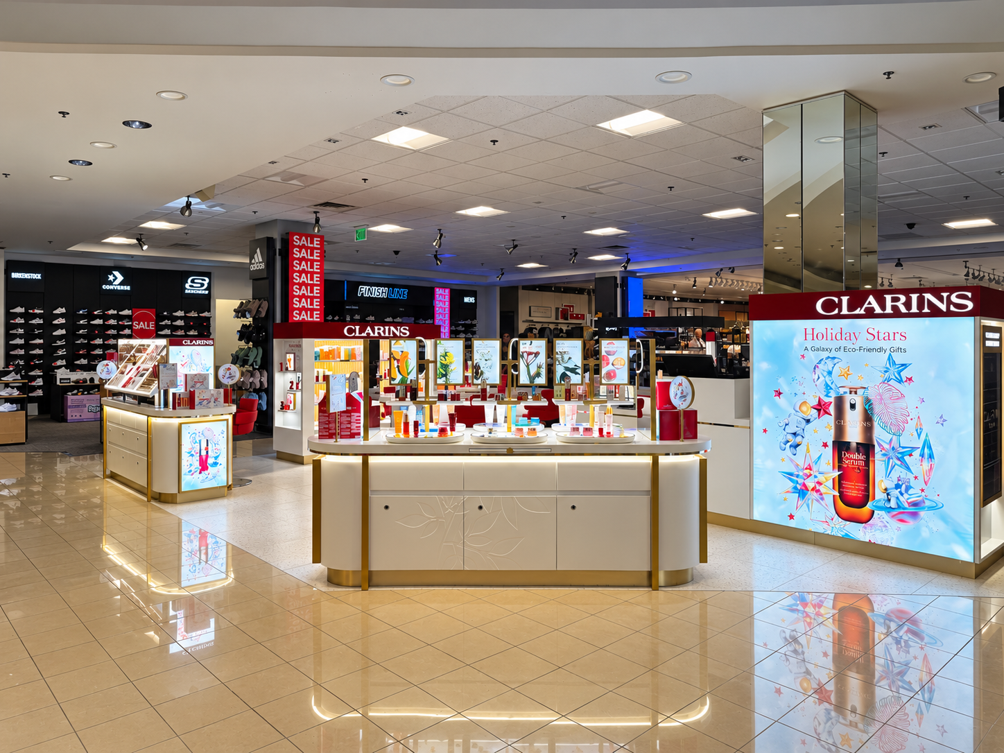 Clarins Holiday Stars Counter.png