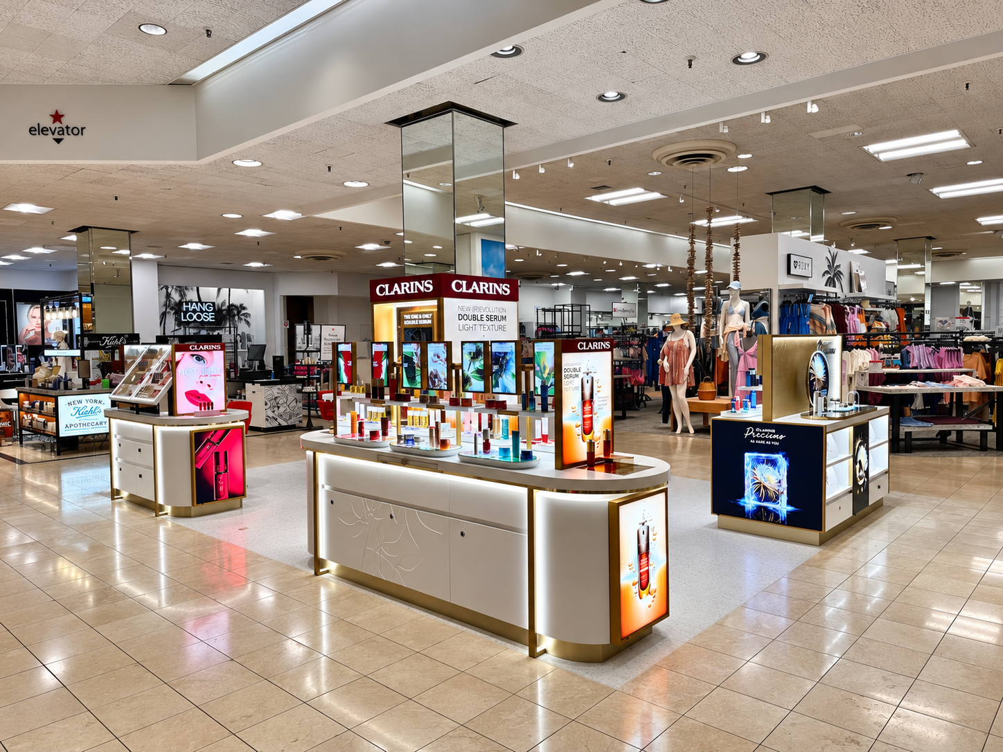 Clarins Skincare Display Under Warm Lights-1.png