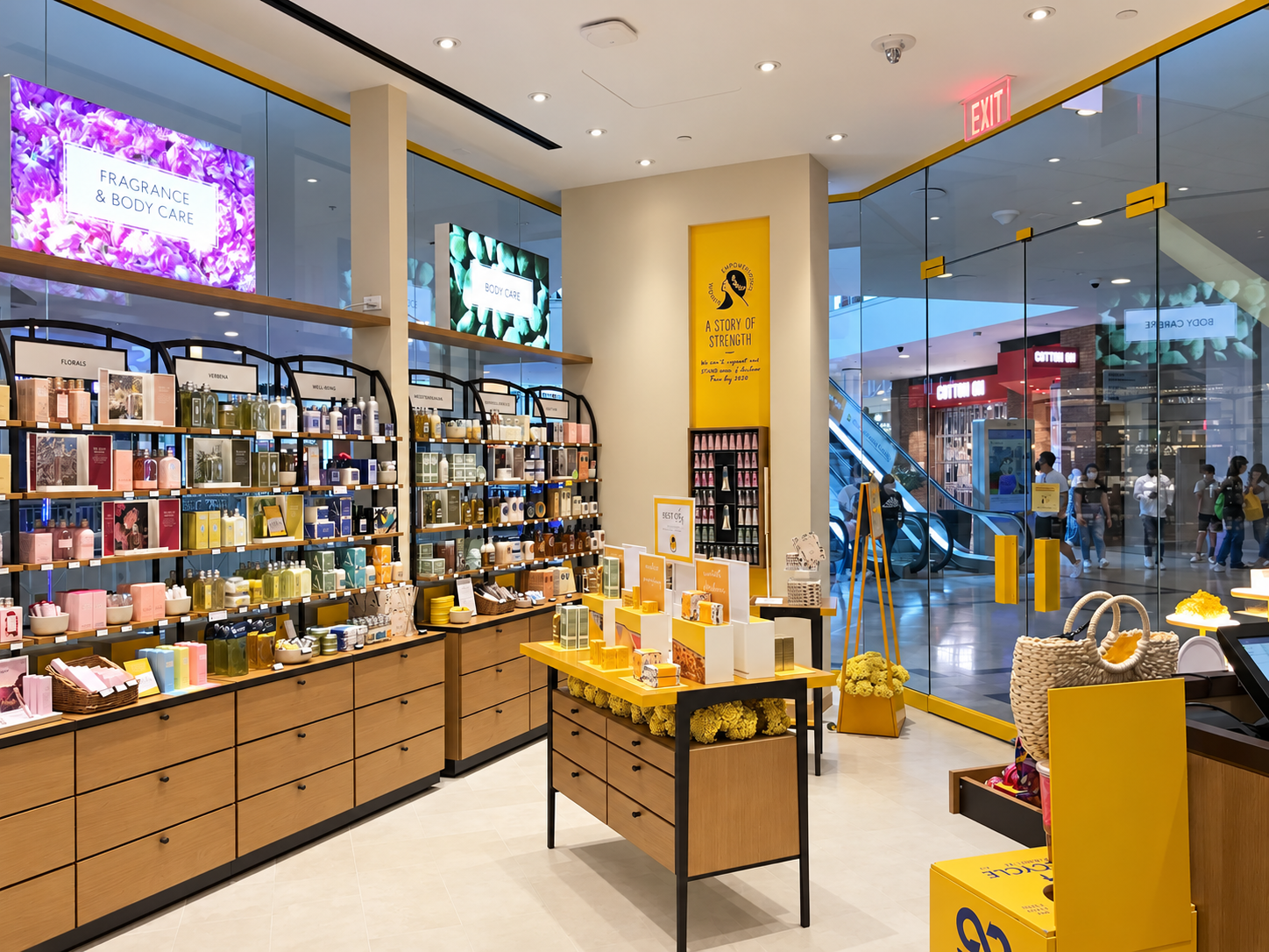Warm light at L'Occitane entrance-4.png