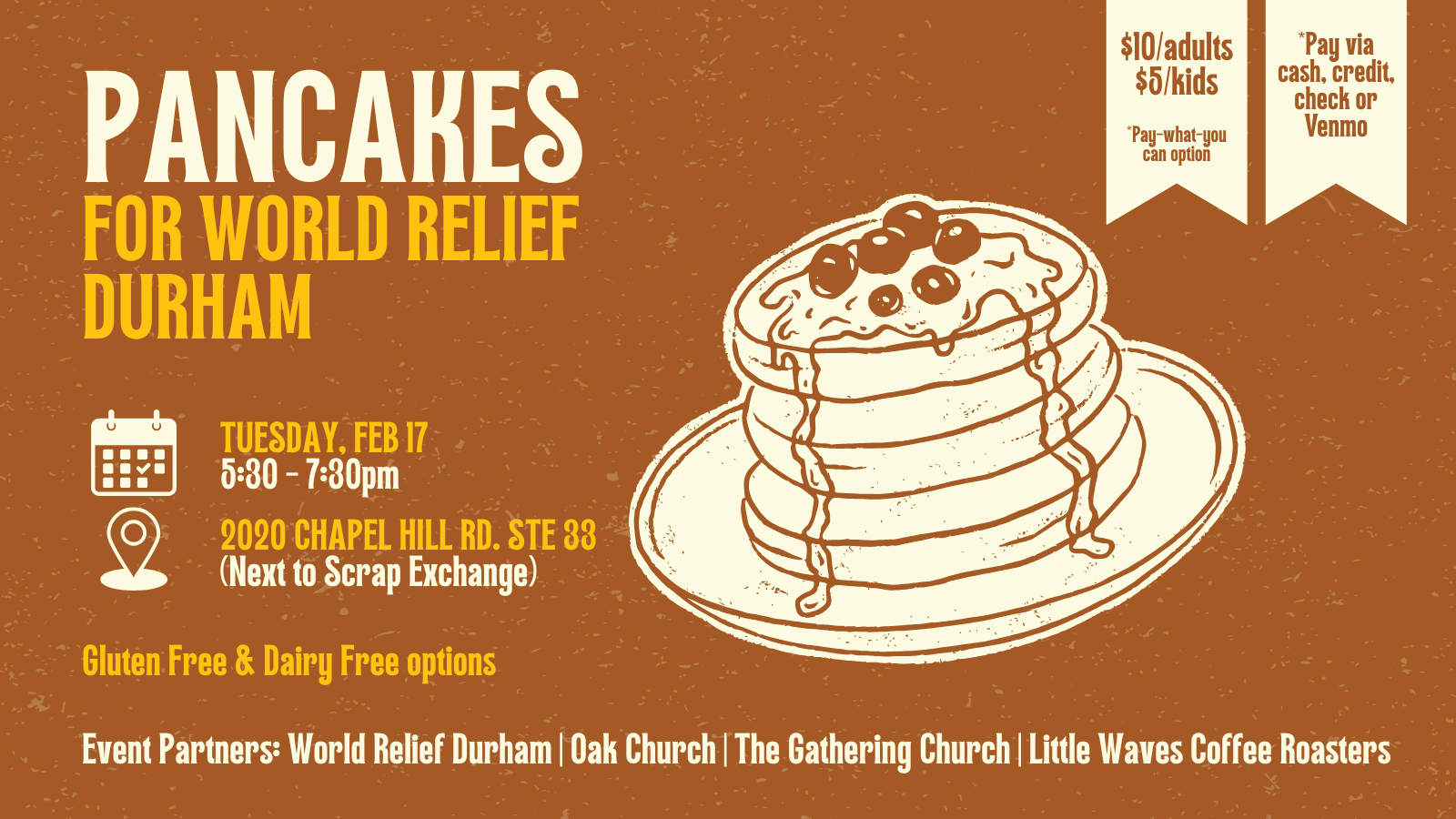 World Relief Pancake Dinner