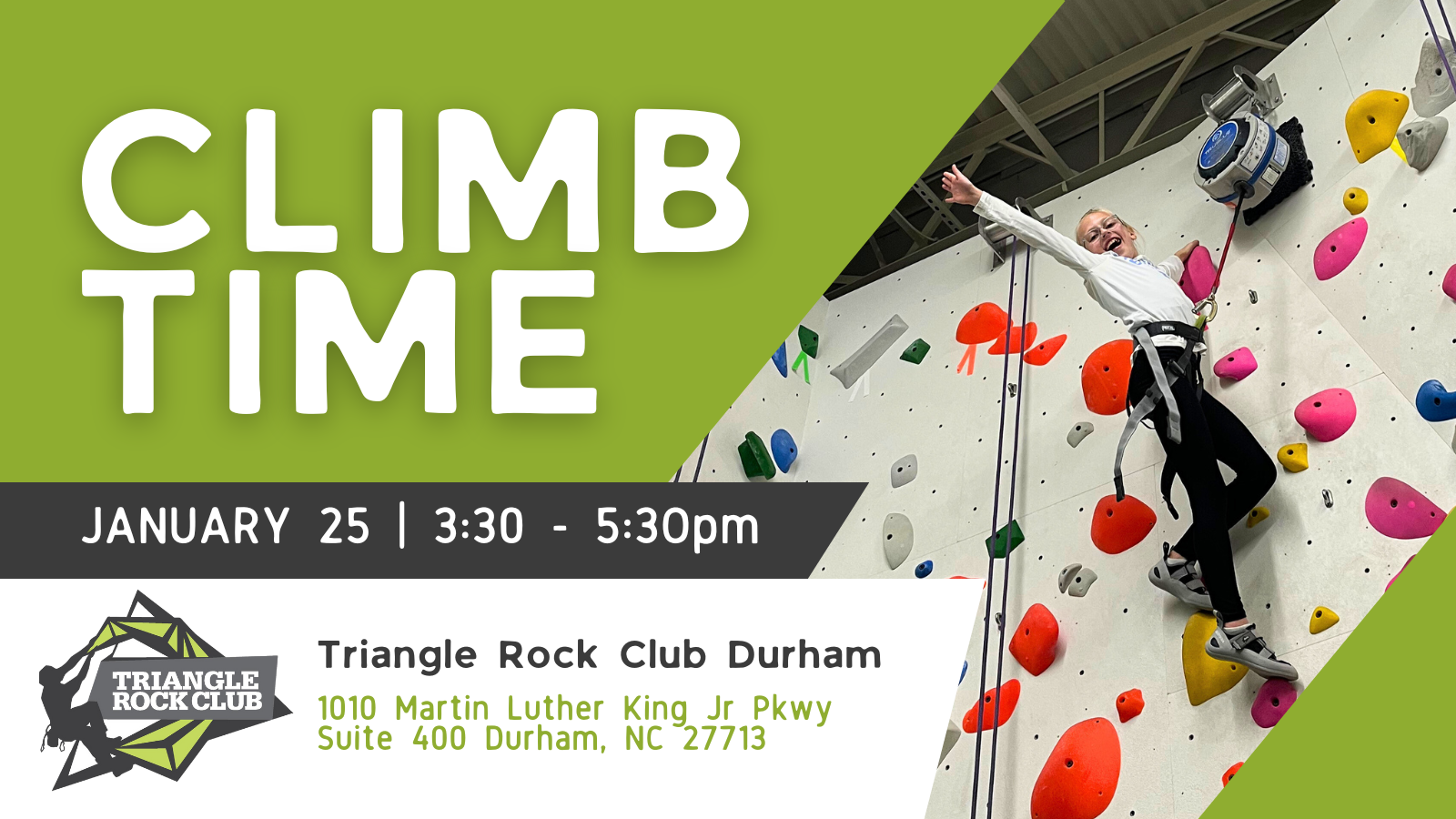 Kids &amp; Youth Rock Climbing