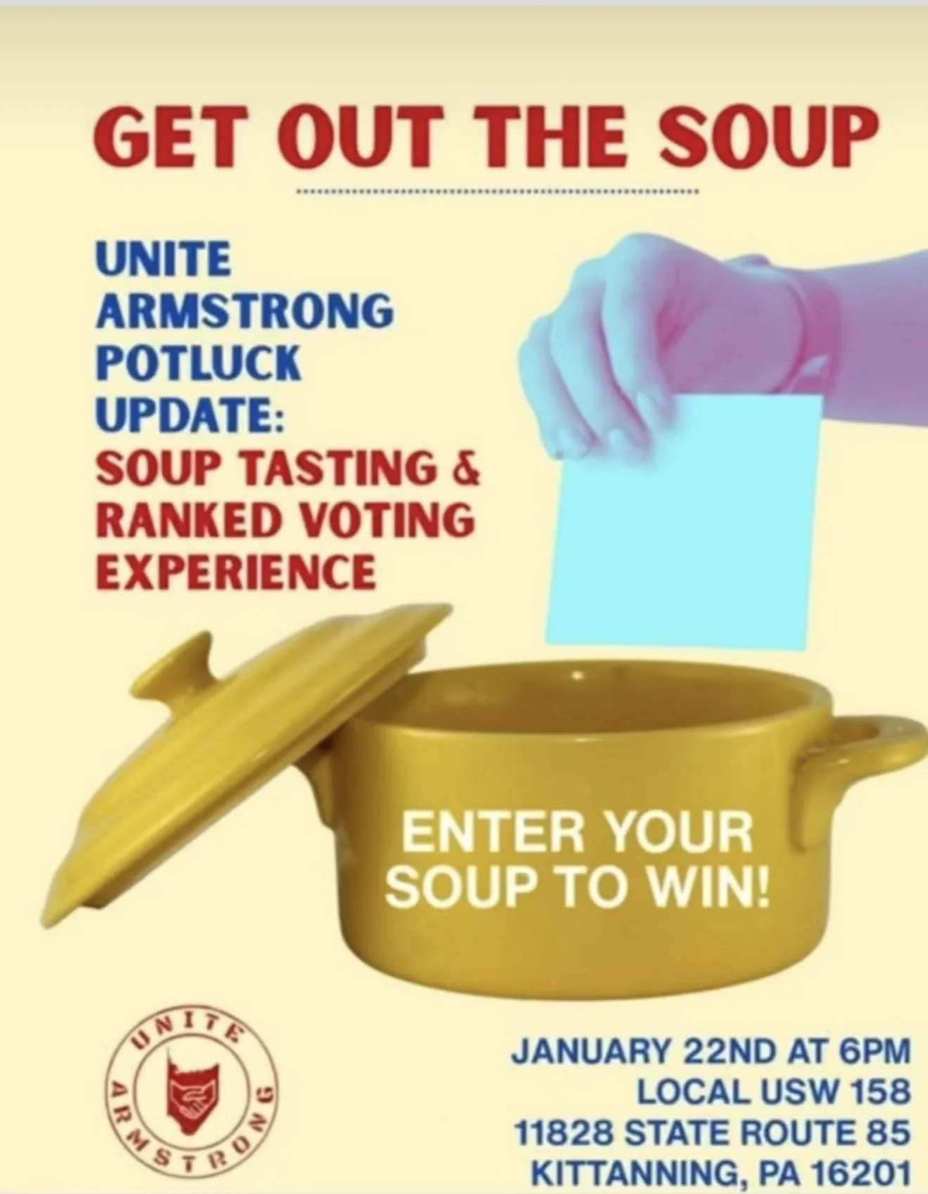 Rank the Soup in Armstrong!