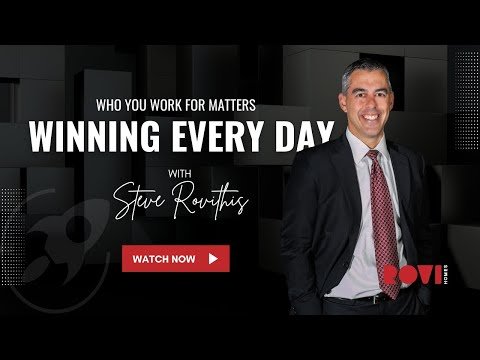 Winning Every Day with Steve Rovithis ✨🚀 Doing the right things consistently at a high level...