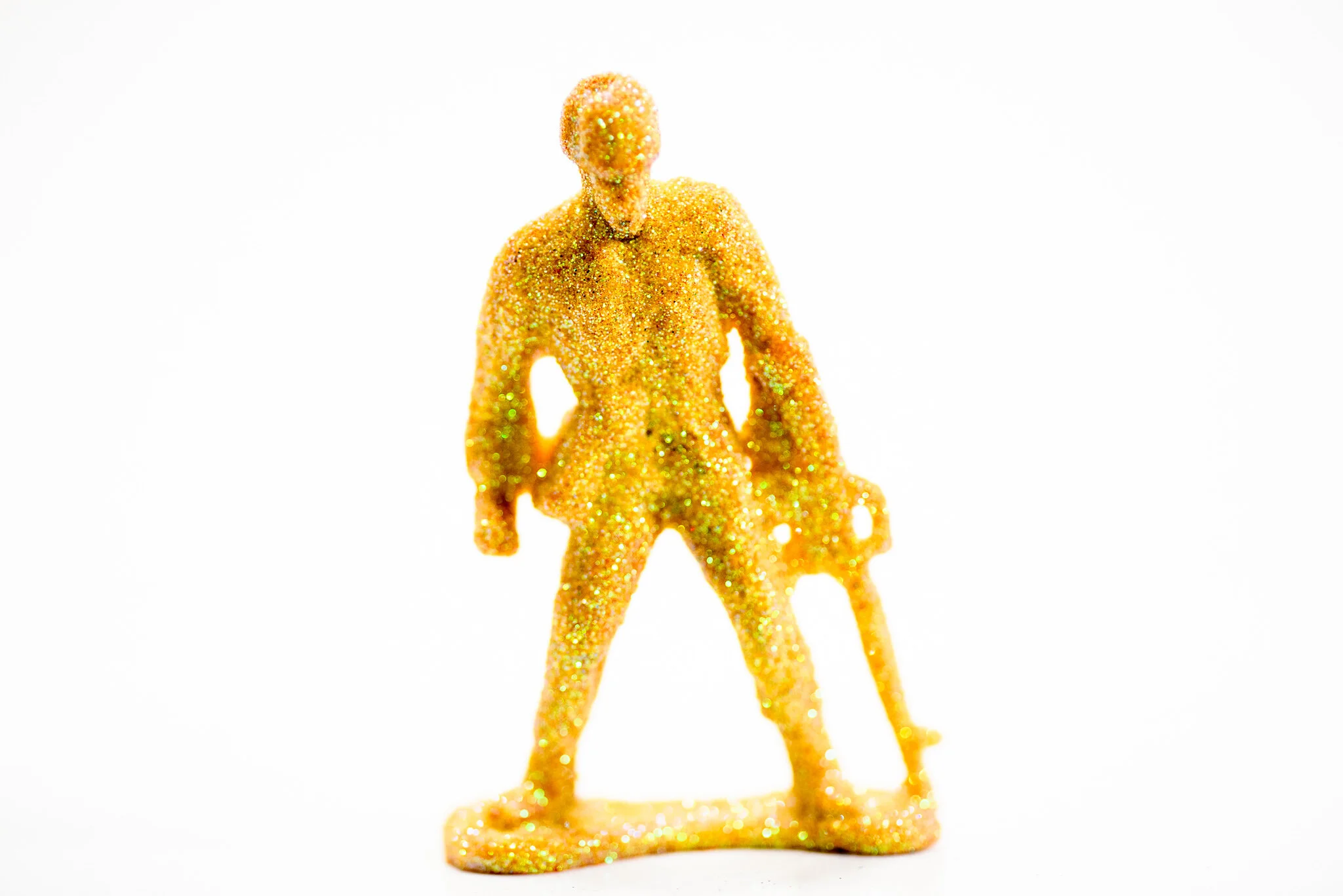 Yellow Standing Soldier