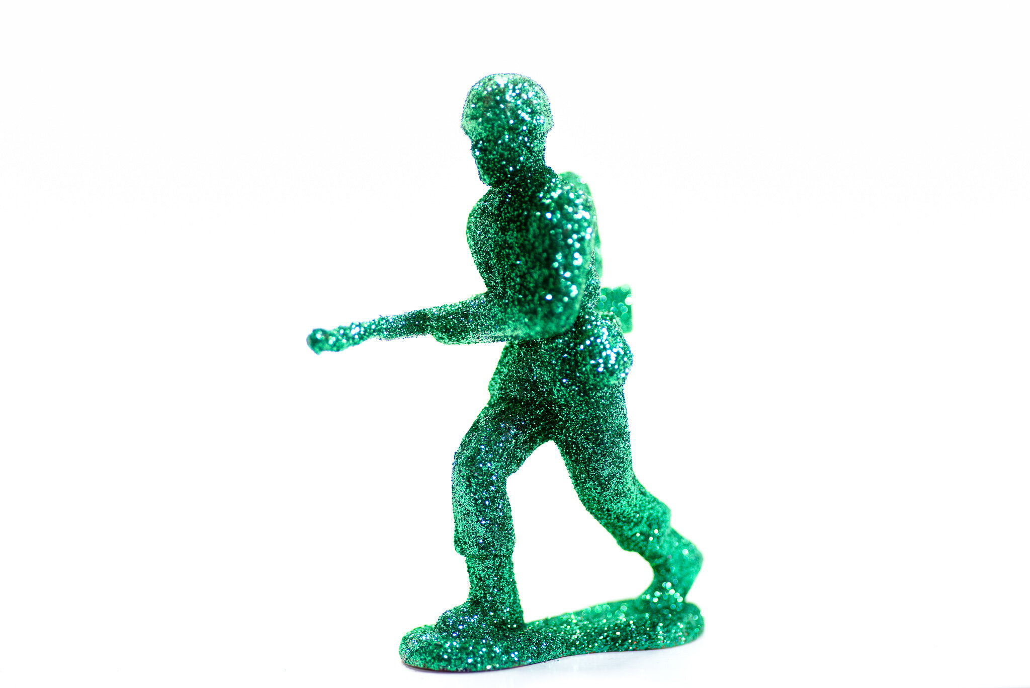 Green  Standing Soldier 