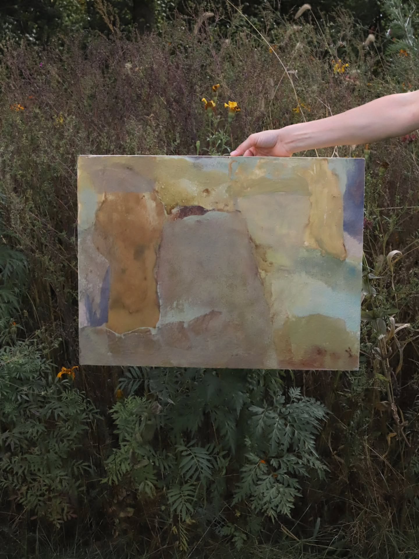 Oh how a frame can change a painting! Since moving to Lancaster, PA I've developed an obsession with thrifting and antiques. There are so many shops around here, it's hard to resist! I have been slowly collecting frames over the past couple of years 