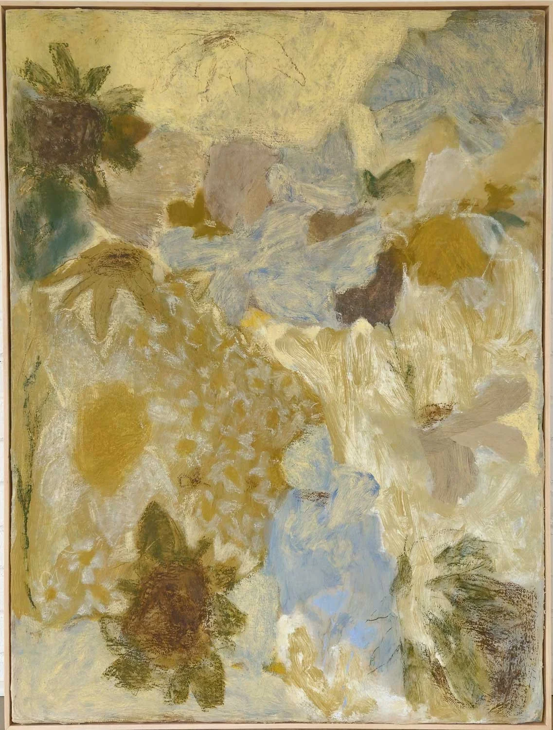 Wild Blooms- Framed 30"x40" Original Painting- Vertical or Horizontal