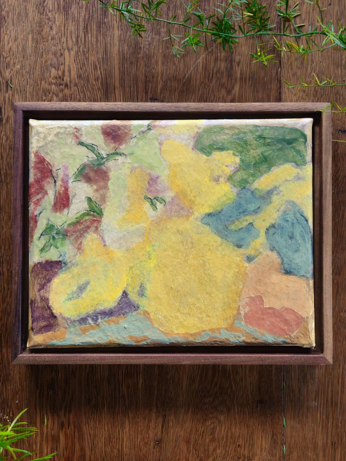 Gather - 8"x10" Framed Original Painting