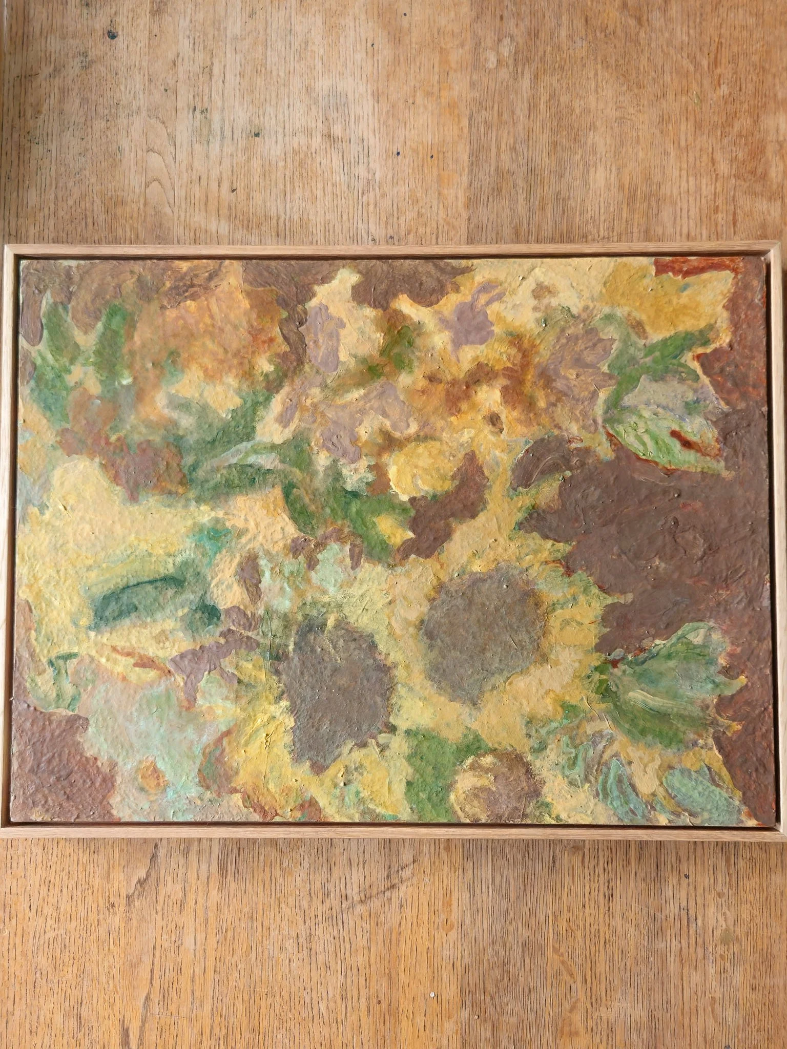 Hands In The Soil- Framed 18"x24" Original Painting Vertical or Horizontal