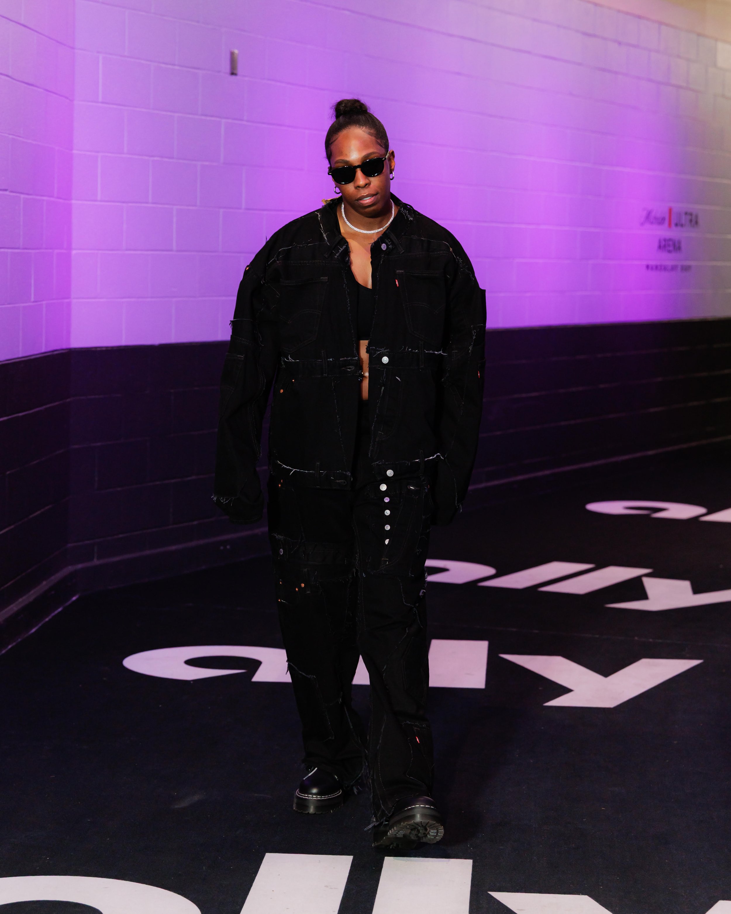 Chelsea Gray X WNBA Tunnel