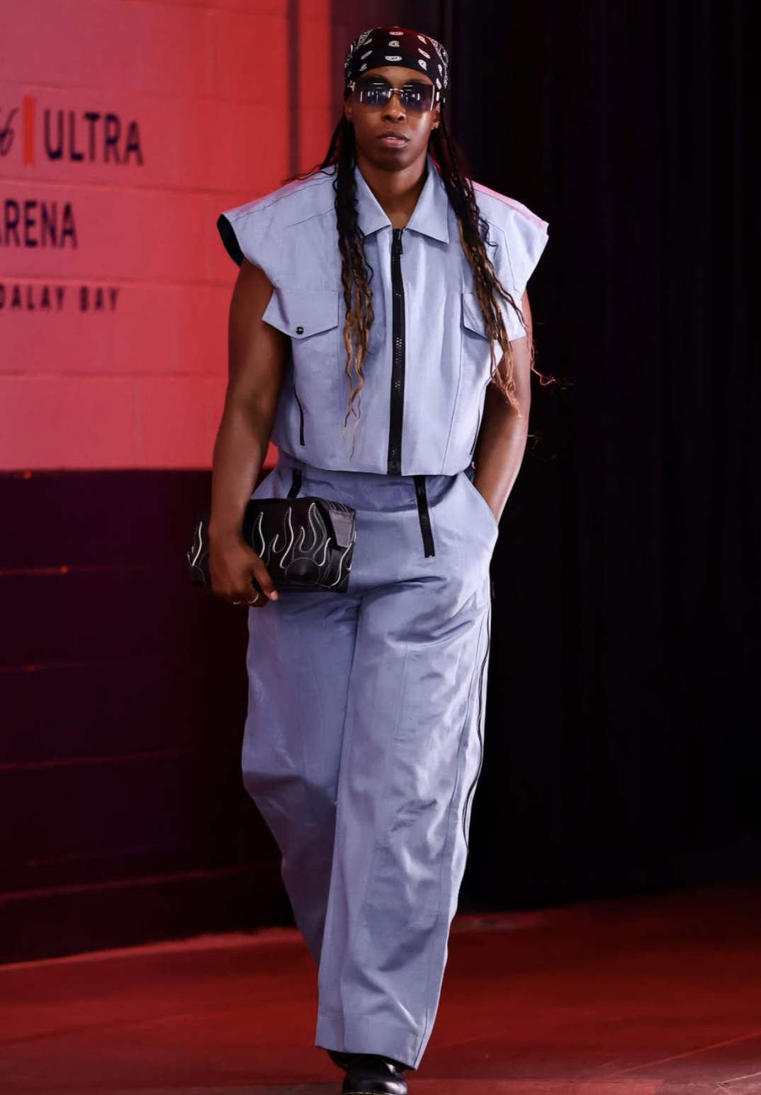 Chelsea Gray X WNBA Tunnel
