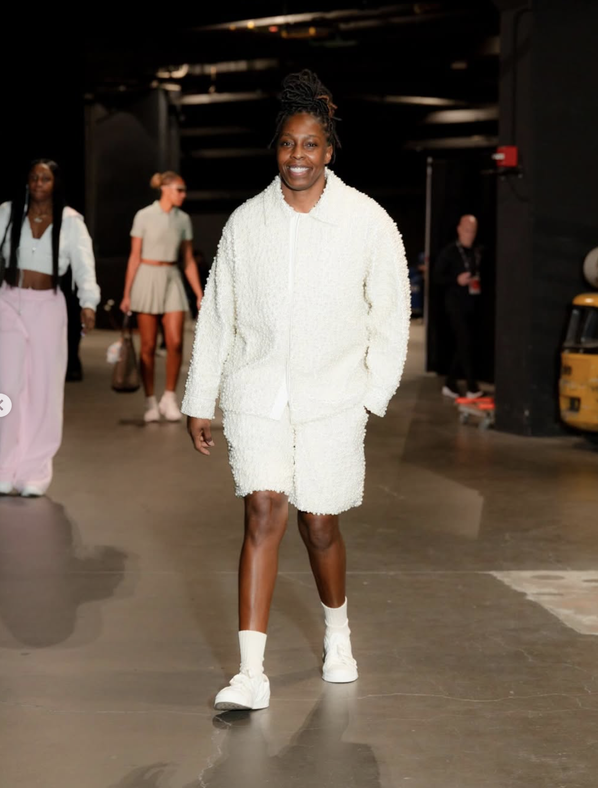 Chelsea Gray X WNBA Tunnel