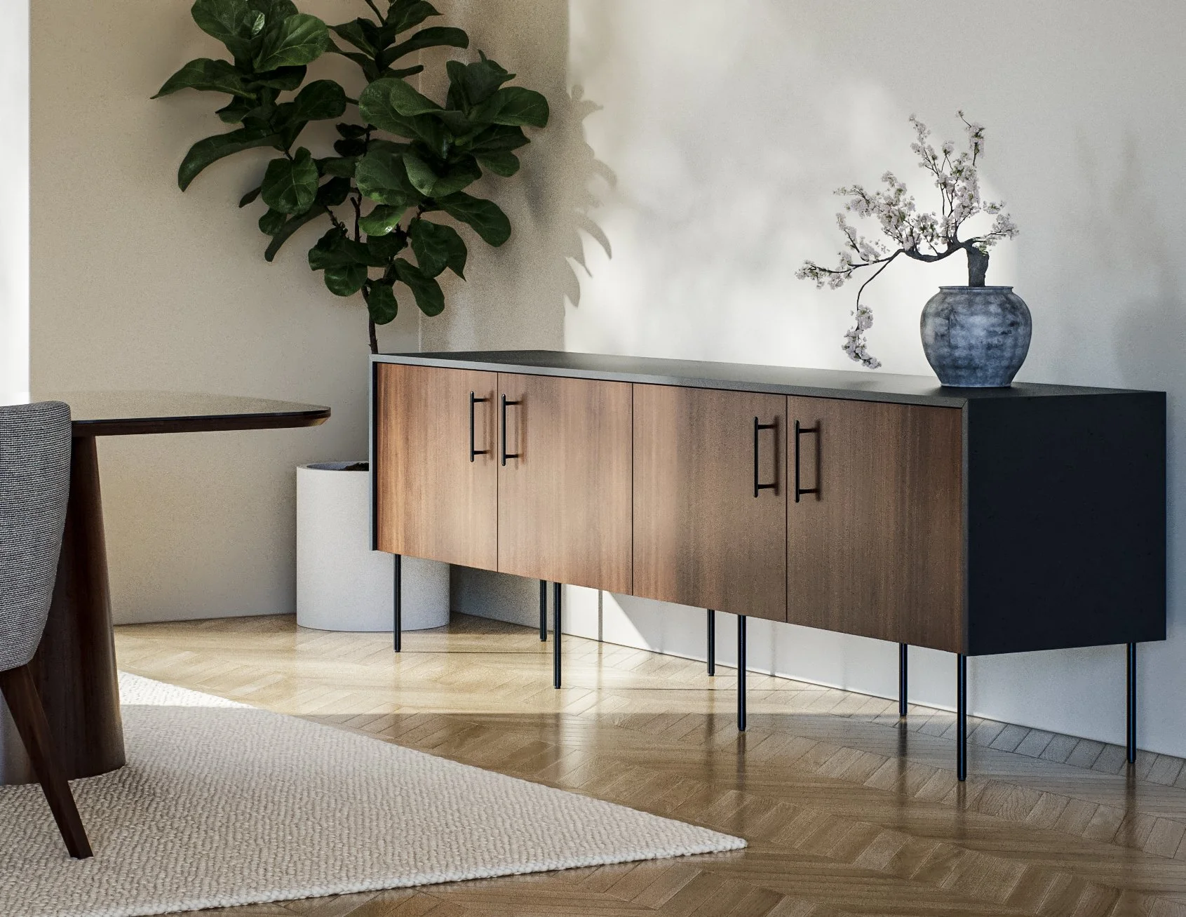 Strata Credenza by Nevins