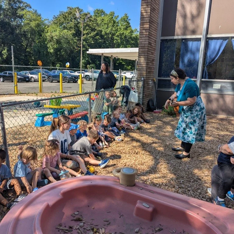 Thank you, Cantor Fox, for your visit today, we LOVED singing with you!! πΈ
We have started off the school year showing off our harmonica talents, our writing skills, and our love of paint!!!!π¨βοΈππππ· #loveislove #Childcare #naturelovers #Science