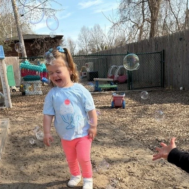 The WORMS are back! 🐛 Bubbles, friends, and sleepy afternoons 😴 #AQuietPlace #childcare #welovepreschool #LearningThroughPlay #toddlerlife #preschool