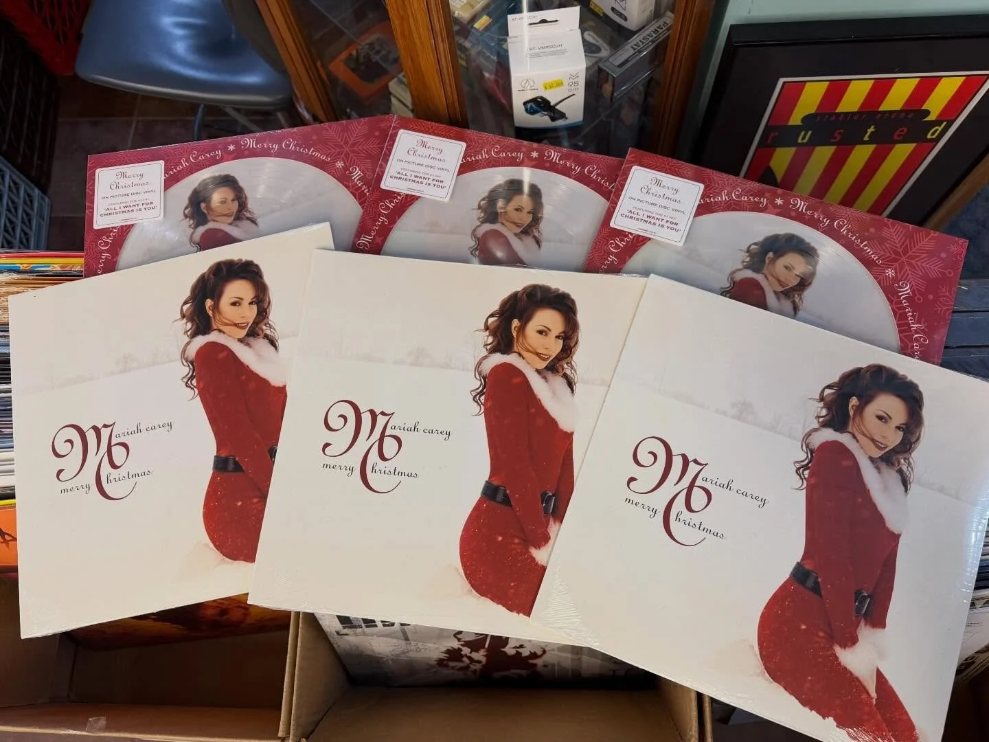 Lots of New Christmas records and Classic restocks available this weekend!

We also offer Gift Certificates available in link 🔗 

Open 7 Days a Week.

#newarrivals #newrelease #newrecords #recordsforsale #happyholidays #holidayshopping #shoplocal #l