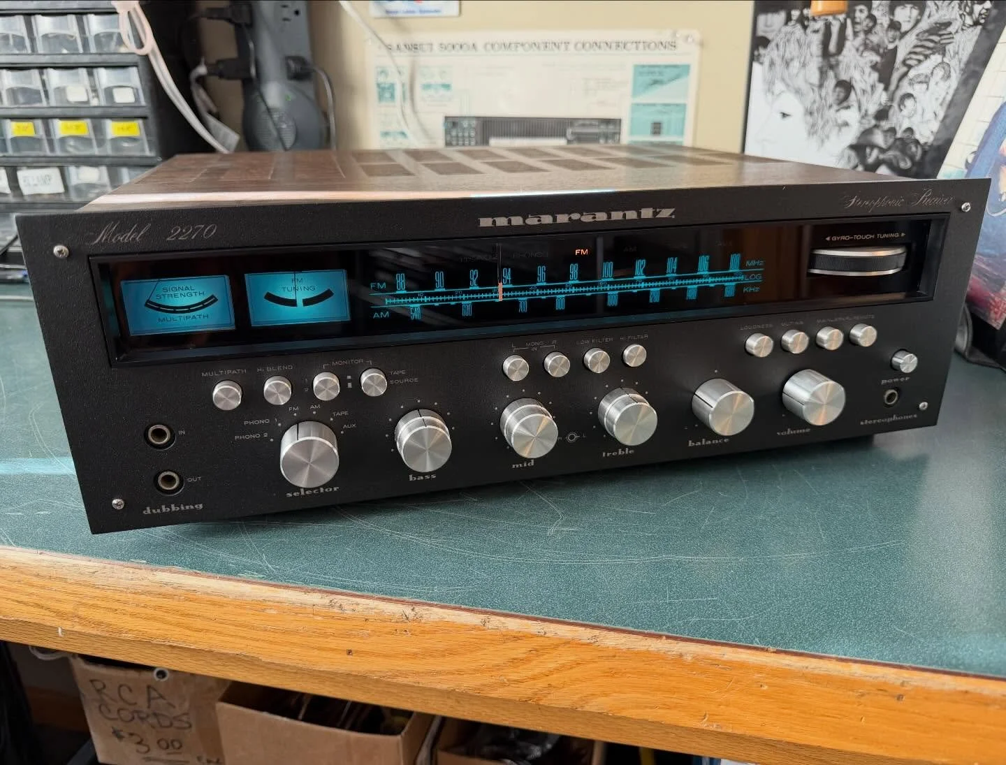 Nasty vintage Marantz Model 2270 Available in store Today!

Open 7 Days a Week.

#forsale #vintage #marantz #model2270 #rpmrecords