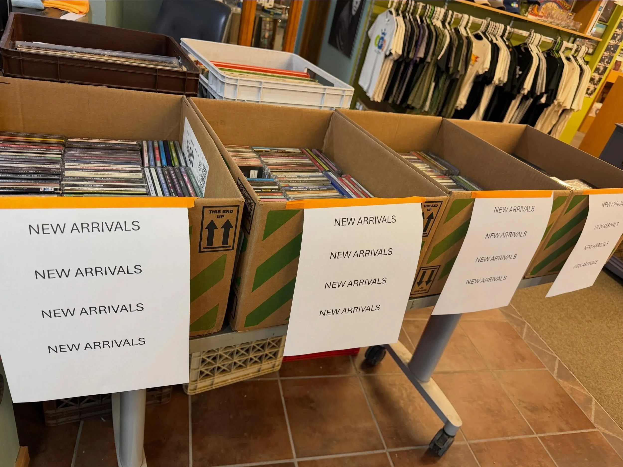 Another BIG Drop of CD&rsquo;s available in shop today!
.
#newarrivals #cds #compactdisc #localrecordstore #rpmrecords