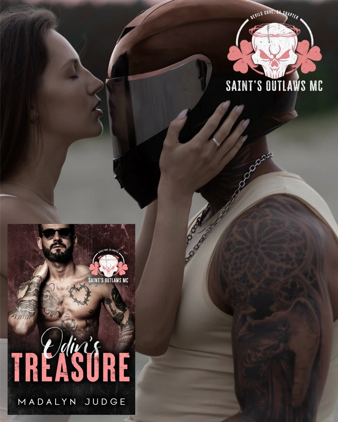 ★ Odin&rsquo;s Treasure ★
Saints Outlaws MC: Devil&rsquo;s Cove, CA Chapter
⬇︎ 𝐆𝐑𝐀𝐁 𝐇𝐄𝐑𝐄 ⬇︎
UBL: https://f.mtr.cool/k9nmv41oc0
What to expect:
✔︎ Single Dad 
✔︎ SUPER Spicy 
✔︎ She's a ditz
✔︎ Age Gap
✔︎ Opposites Attract
✔︎ Possess