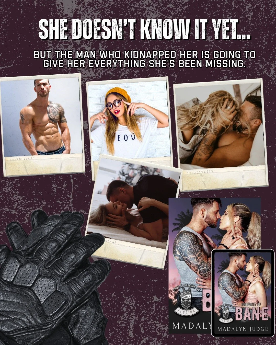 🩷🩶 Property of Bane 🩷🩶
☆Series: Kings of Anarchy MC: Florida
☆Author: Madalyn Judge
☆Cover Design: Gchelle Designs
☆Photographer: Lindee Robinson Photography
☆Models: Drew &amp; Trisha
⬇︎ 𝐆𝐑𝐀𝐁 𝐇𝐄𝐑𝐄 ⬇︎
UBL: https://geni.us/Propertyo