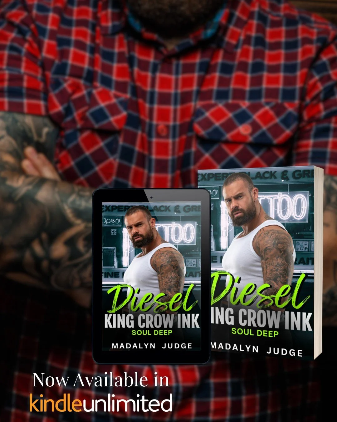 ☠️★Soul Deep☠️★
King Crow Ink
⬇︎ 𝐆𝐑𝐀𝐁 𝐇𝐄𝐑𝐄 ⬇︎
UBL: https://geni.us/Diesel-SoulDeep 
What to expect:
✔︎ InstaLove
✔︎ Marriage of Convenience 
✔︎ Suspense &amp; Spice
✔︎ Forced Proximity
✔︎ Possessive, Protective Hero
✔︎ Tattoo Legend