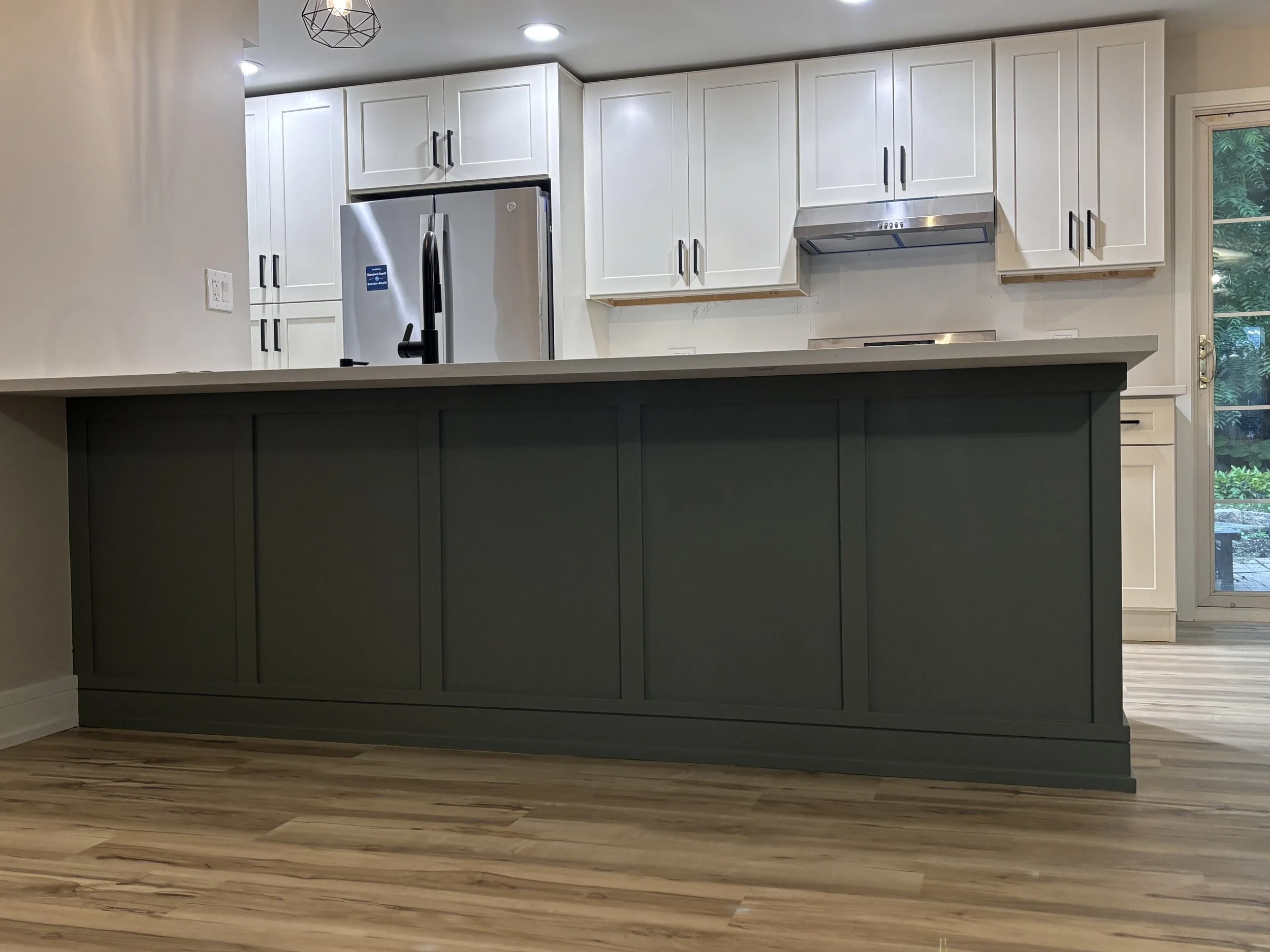 Island replacement, Kitchen Remodeling/180 Degrees Construction