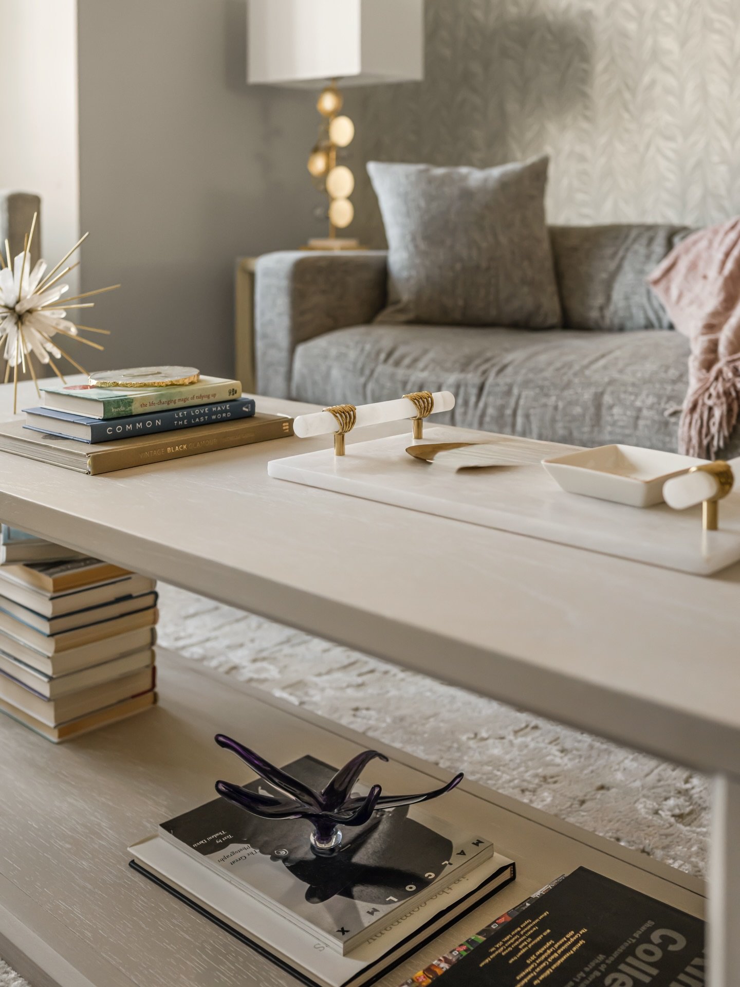 There are so many ways to dress up a coffee table&mdash;from eye-catching art to curated books and decorative trays. Stay tuned as we share tips and tricks for styling this special surface in your home☕️

Photography provided by Tori Sikkema Photogra
