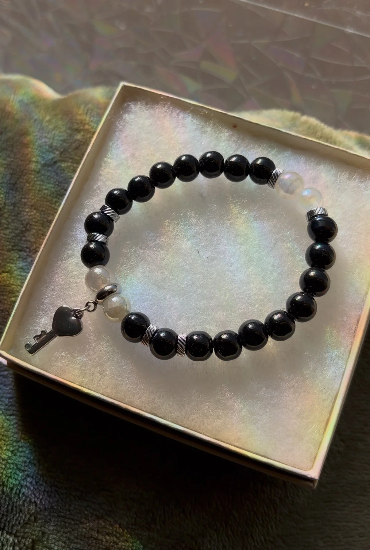 Black Onyx Crystal Bracelet