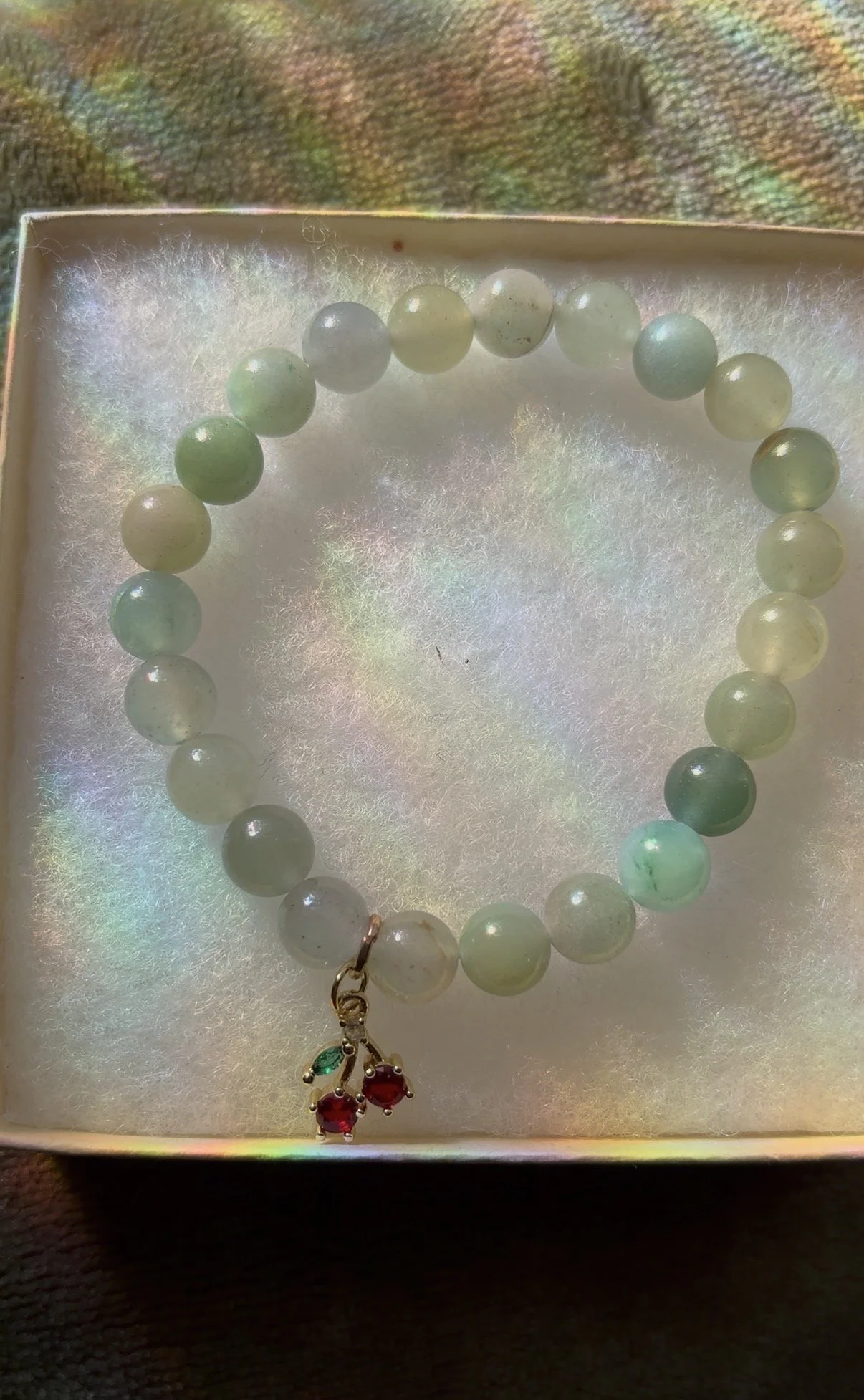 Green Aventurine Crystal Bracelet