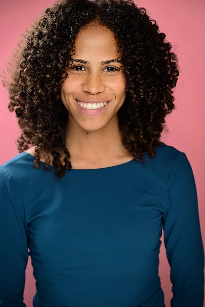half black woman headshot for acting