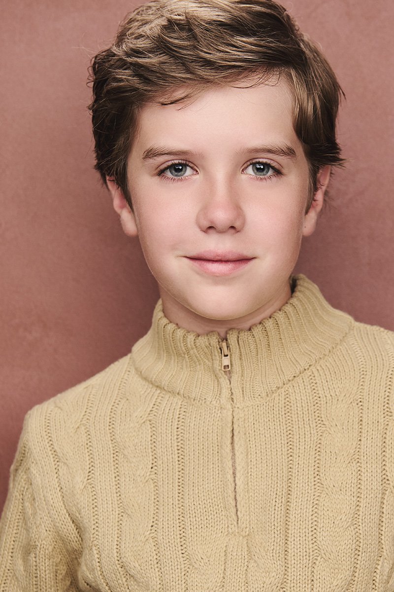 Kids modeling headshots examples