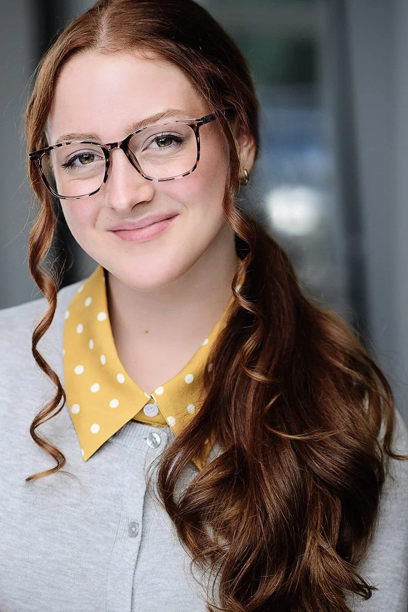 are polka dots ok for acting headshots?