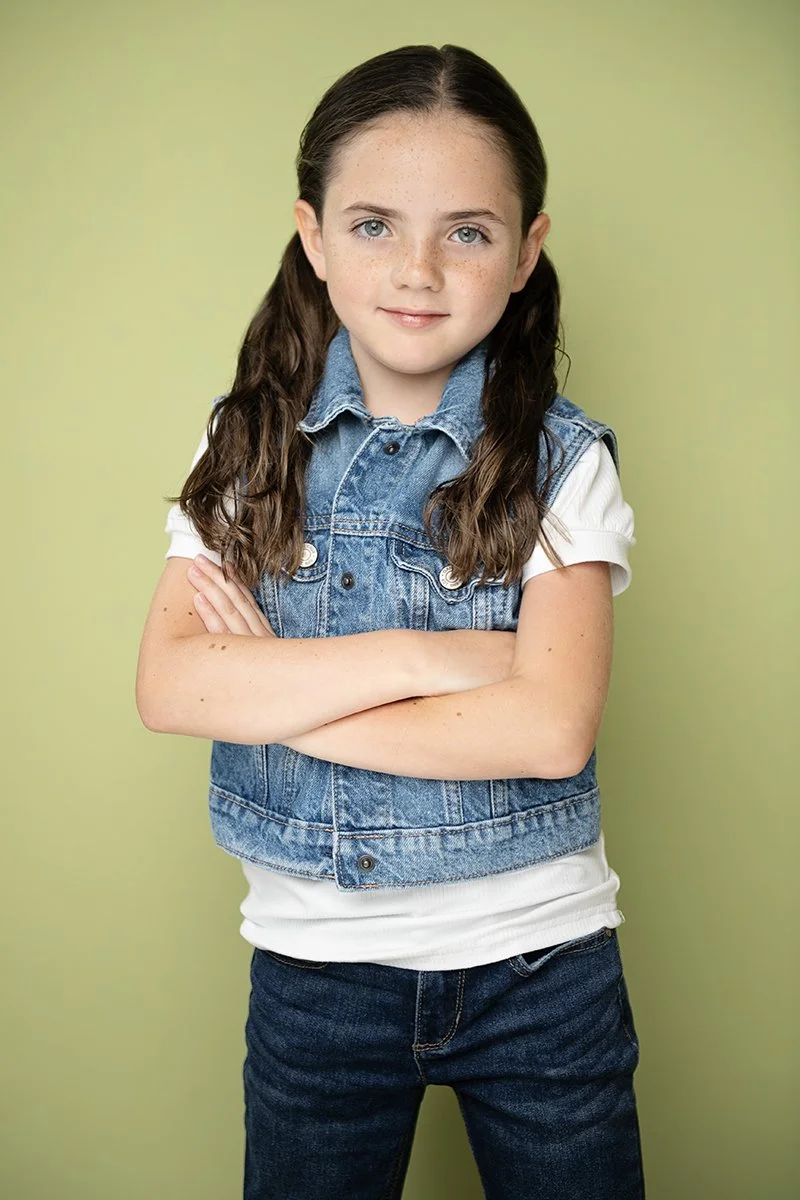 what is a 3/4 shot for child acting headshots