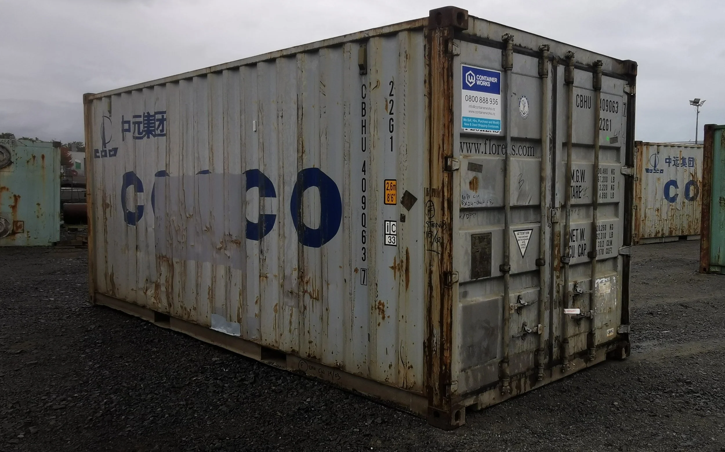 Shipping Containers for Sale Hamilton & Waikato | Container Works ...