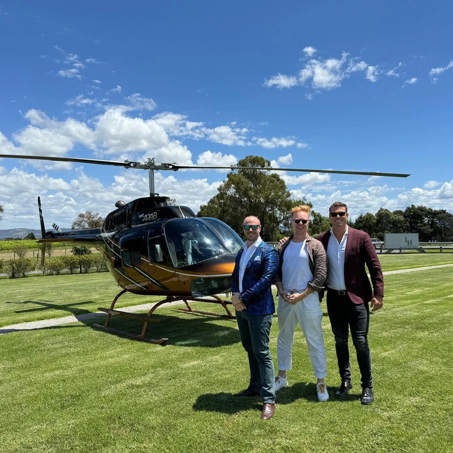 KaizenX Xmas lunch in the Yarra Valley 🚁 🎅🏼