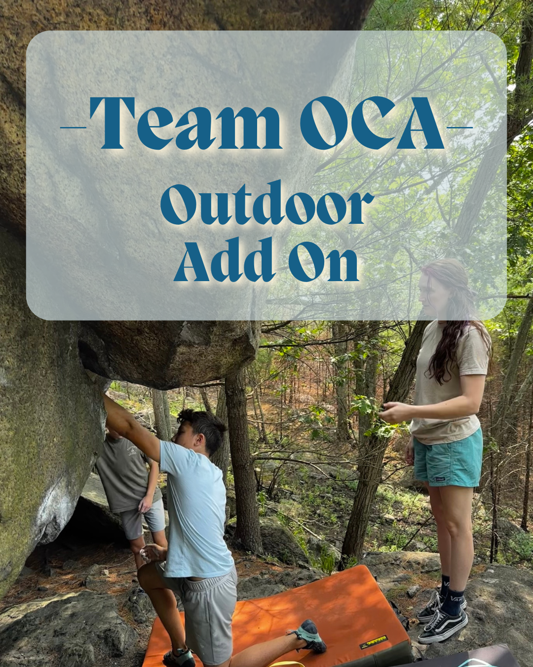Team OCA Outdoor Trip
