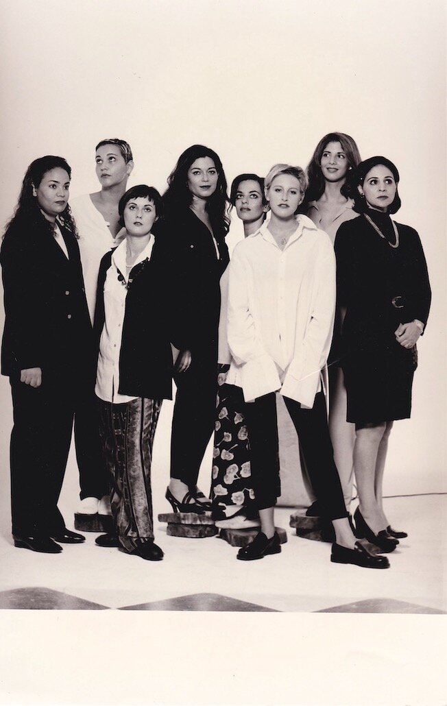 1998 // à casablanca avec l'équipe "femmes du maroc"