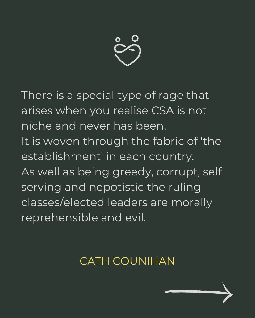 We are in the crucible people and I know it feels like everything is exploding at once. 

Before 2016 I had a (naive) view that the world was basically good. 

Even though I worked in &lsquo;the city&rsquo; (London&rsquo;s financial district) during 
