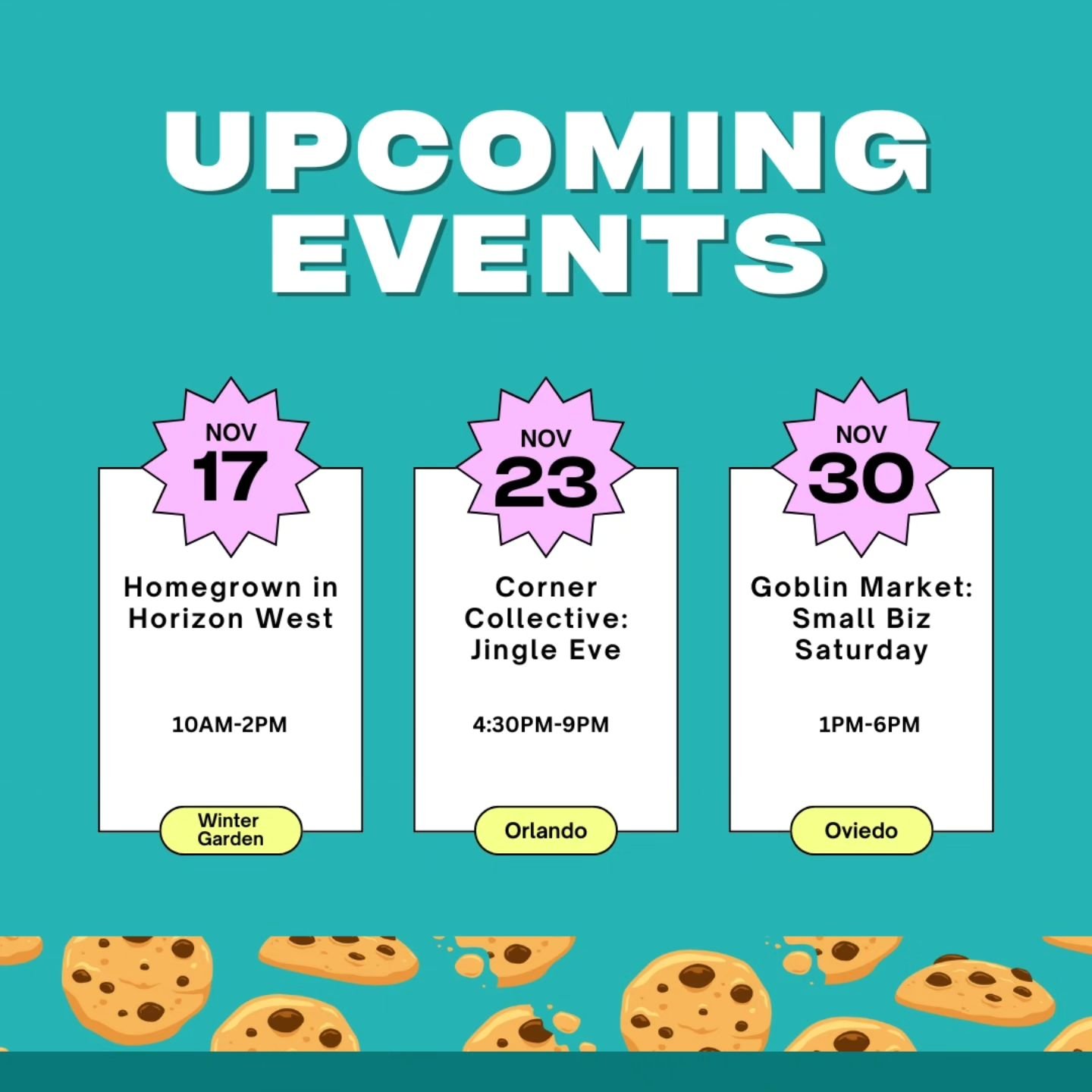Pull up and satisfy your cookie cravings!

#cookietherapy #orlandothingstodo #shoplocal #foodie #gourmetcookies #all