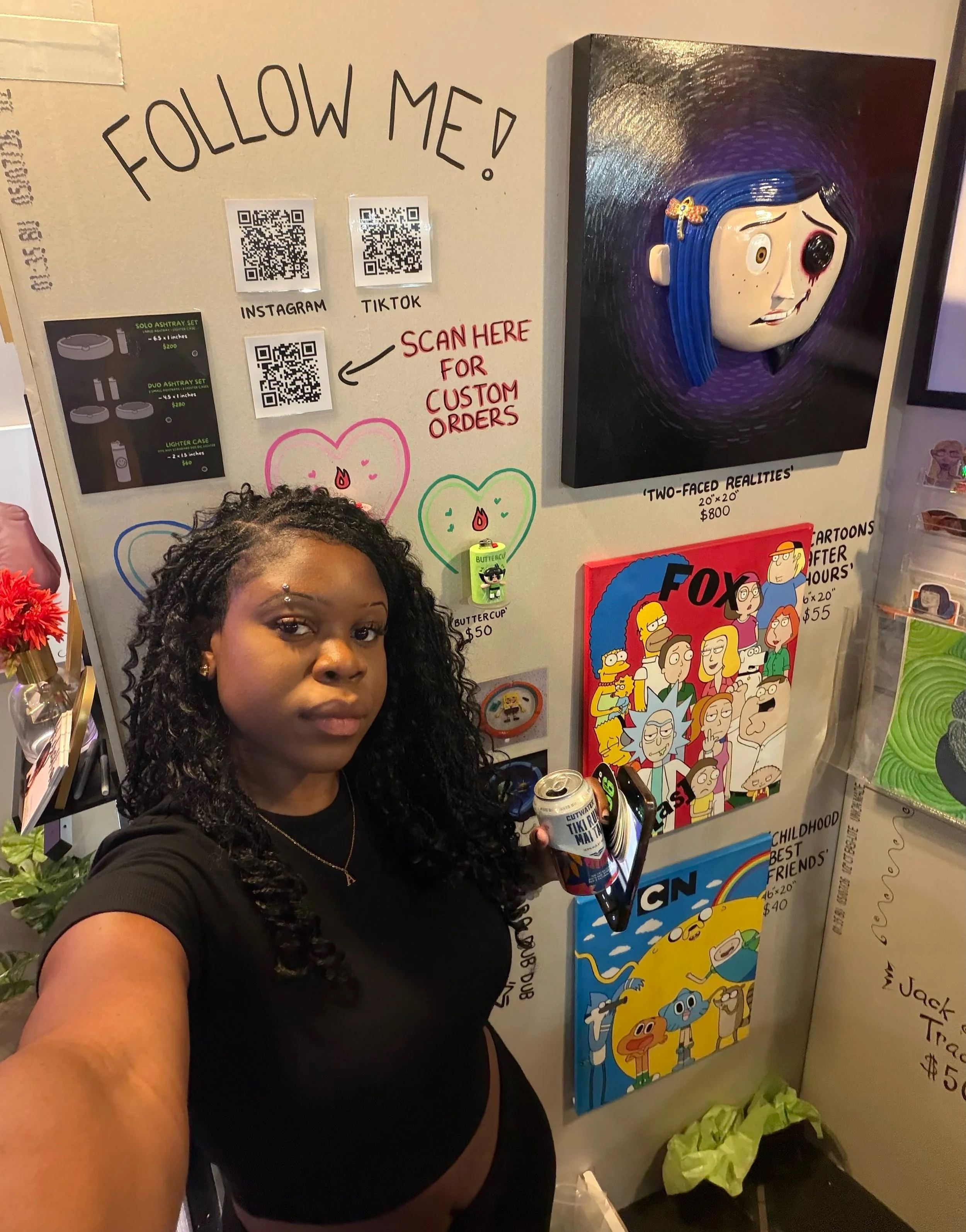 MY FIRST ART SHOW!!!

shoutout to @pancakesandbooze for throwing this all together! I got to showcase some old paintings and some new clay projects and meet sooo many cool people!

I can&rsquo;t wait for my next show💚

#pancakeandbooze