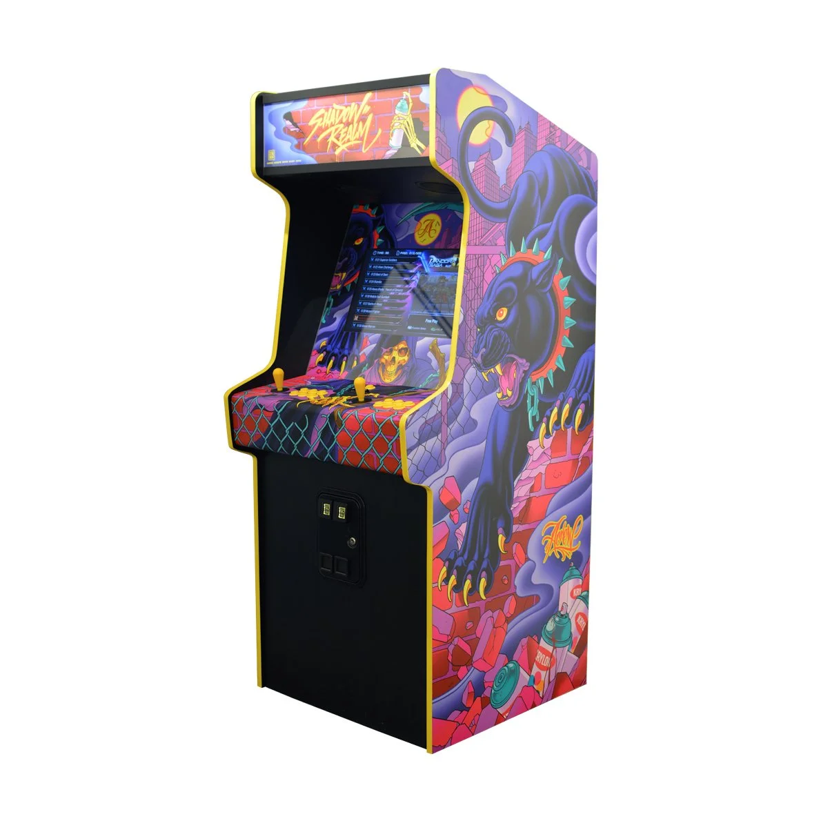 "Shadow Realm" Custom Stand Up Arcade by James Acrow