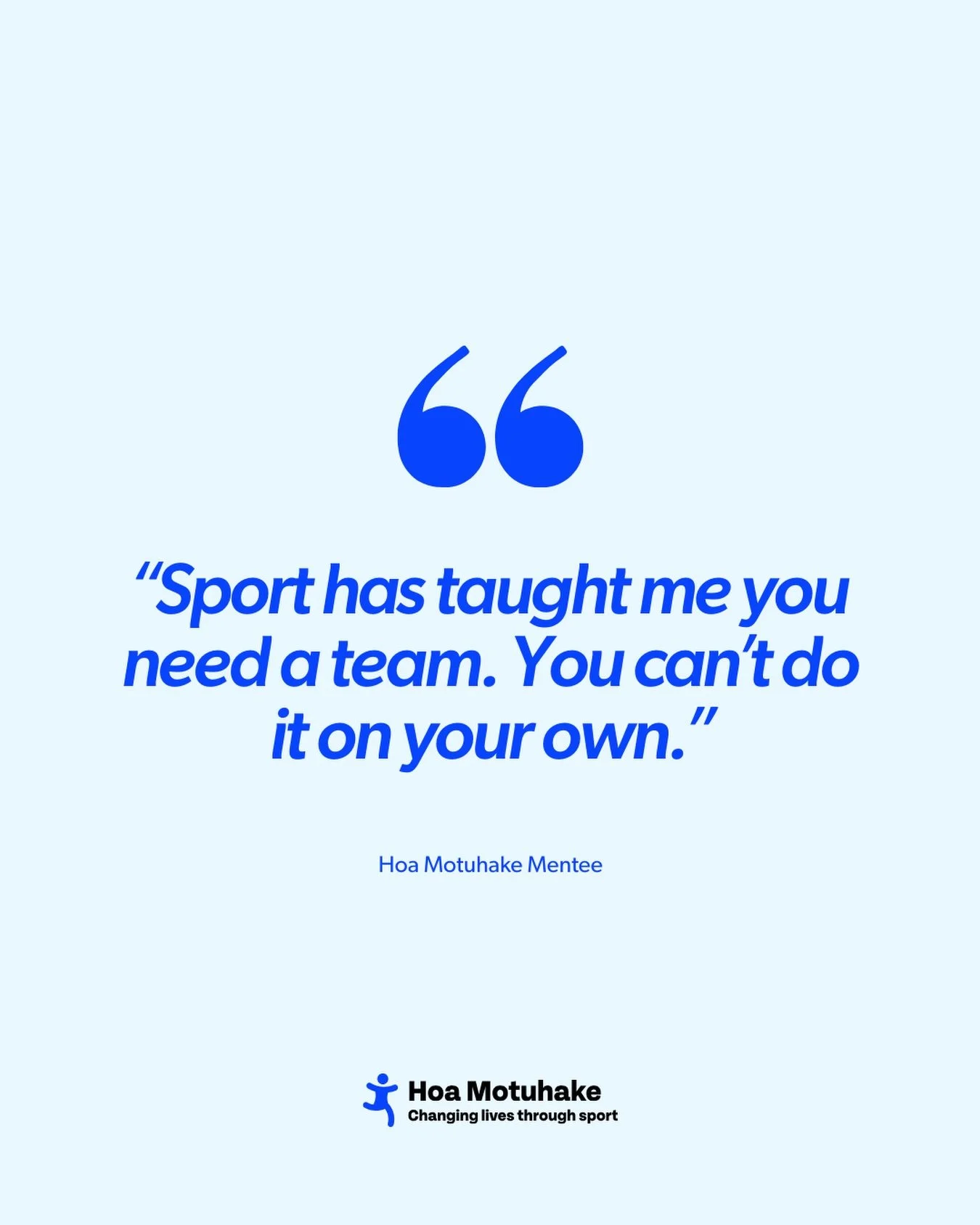 Words from a Hoa Motuhake mentee, since joining the programme in 2023 💙