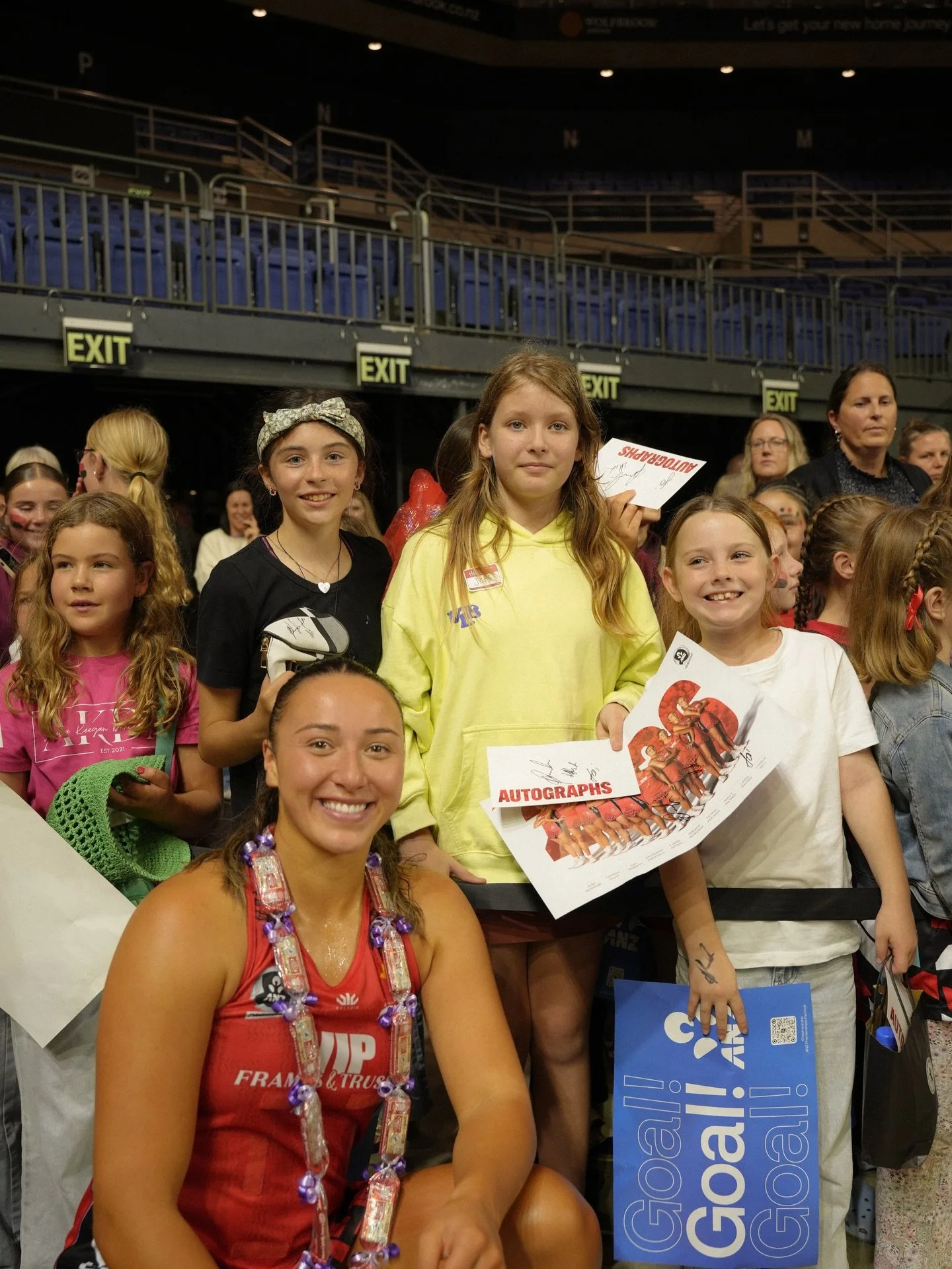 Inspiring the next generation, one netball game at all time 🏃🏼&zwj;♀️

All thanks to the team @tactixnetball ❤️