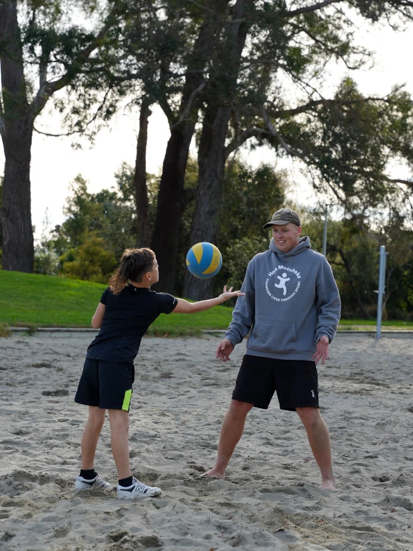 Big tick for group session number 4!! 

Shout out to Izzy from @canterburyvolleyball for facilitating an awesome session for our tamariki on Saturday 🙌🏼