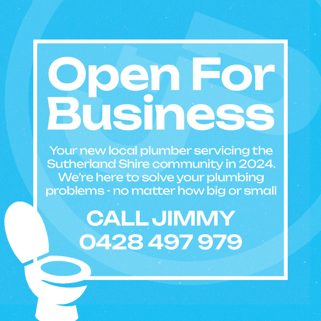 JIMMY PLUMBS: Now taking bookings for January 🪠🚽

#plumbing #plumber #sutherlandshireplumber #localplumber #emergencyplumbing #openforbusiness