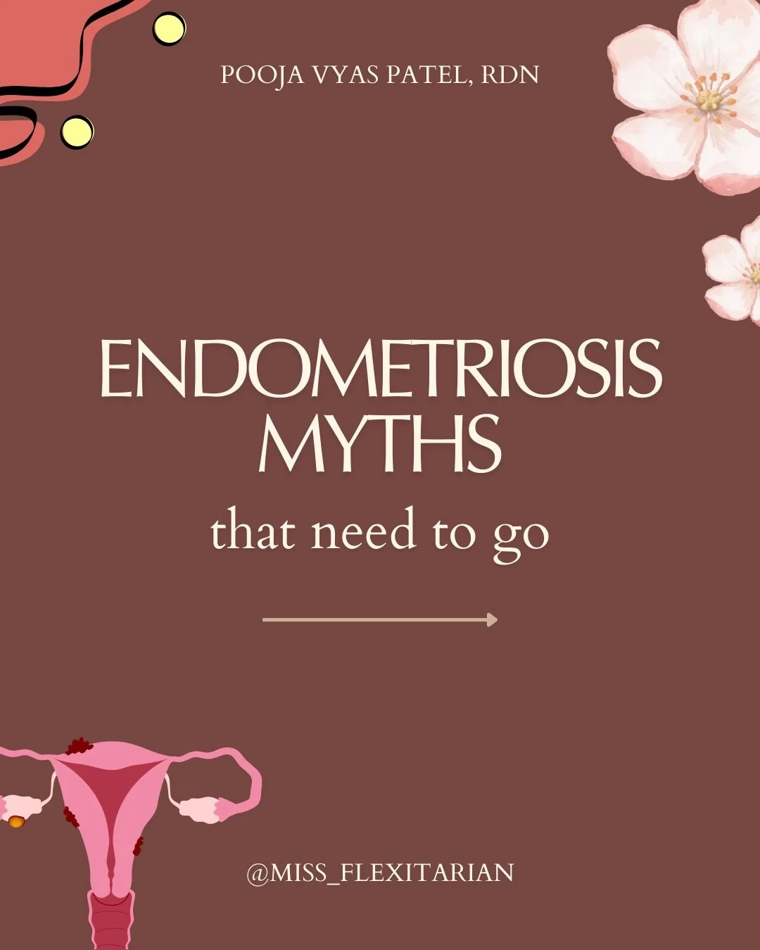 Endometriosis deserves real information&hellip; not outdated myths. The more we talk about the truth, the more people get the validation, diagnosis, and support they deserve. 🤍

#dietitianinwine #rdnapproved #lodi #sanjoaquincounty #endometriosis